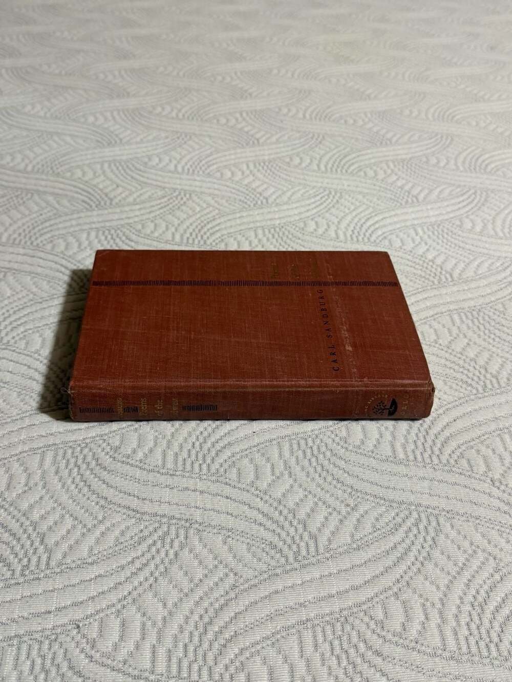 Poems of the Midwest 1946 Carl Sandburg Hardcover Edition